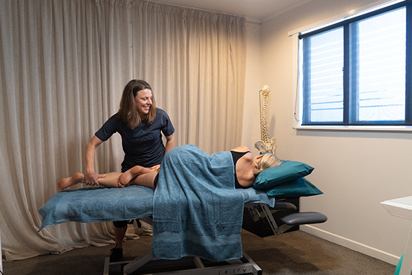 Osteopathic treatment in the clinic